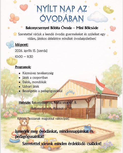 Óvodanyitogató